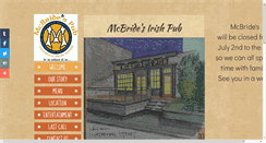 Desktop Screenshot of mcbrides-pub.com